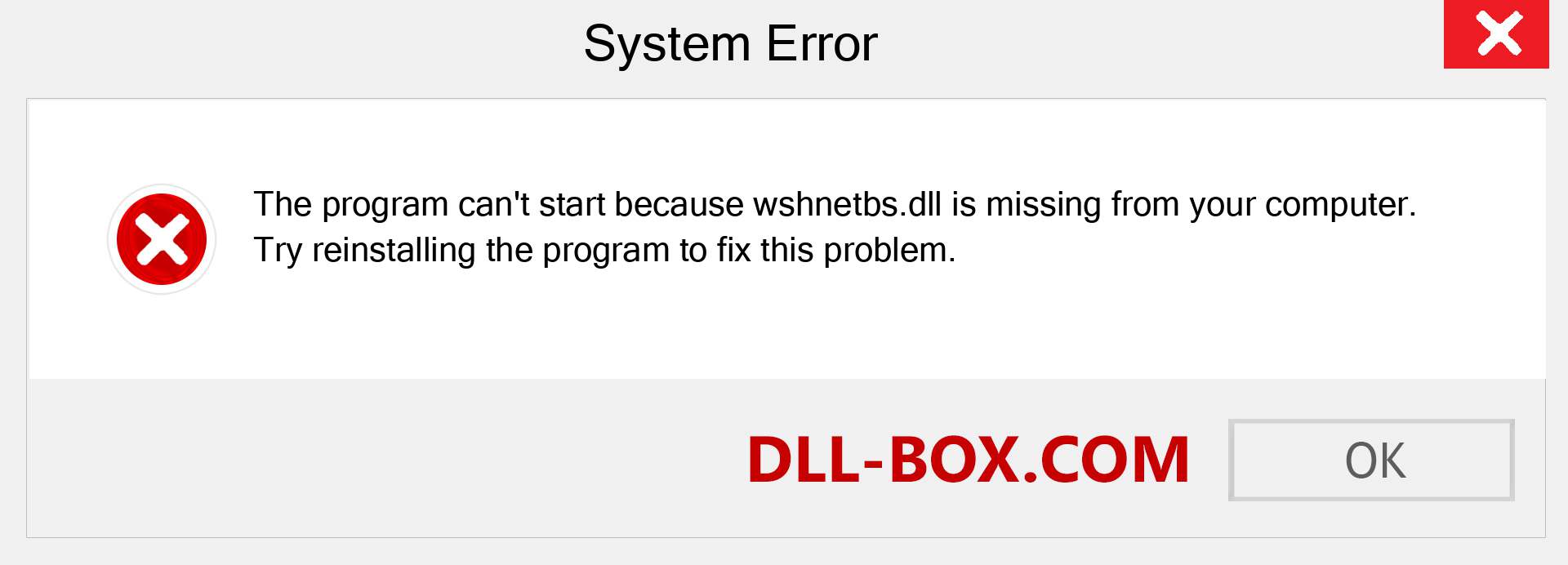  wshnetbs.dll file is missing?. Download for Windows 7, 8, 10 - Fix  wshnetbs dll Missing Error on Windows, photos, images